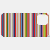 Warme kleurrijke strepen Case-Mate iPhone case (Achterkant / Rechts)