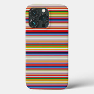 Warme kleurrijke strepen Case-Mate iPhone case