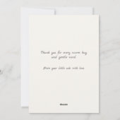 Warme knuffels, Panda Love Feestdagenkaart (Achterkant)