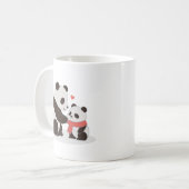 Warme knuffels, Panda Love Koffiemok (Voorkant links)