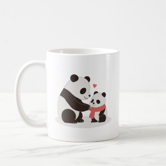 Warme knuffels, Panda Love Koffiemok (Links)