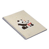 Warme knuffels, Panda Love Notitieboek (Rechterzijde)
