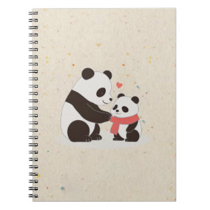 Warme knuffels, Panda Love Notitieboek