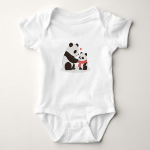 Warme knuffels, Panda Love Romper