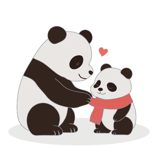 Warme Knuffels, Pandaliefde T-shirt