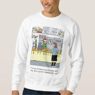 Warme Koffie Cartoon Trui