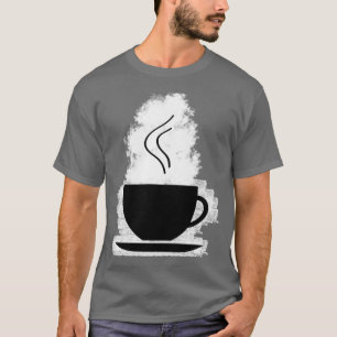warme koffie in een warme koffiekop 1 t-shirt