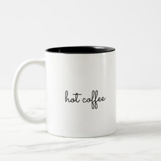 warme koffie tweekleurige koffiemok