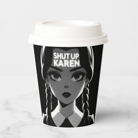 Warme koffiebeker bulkbestellingen papieren bekers (Voorkant)