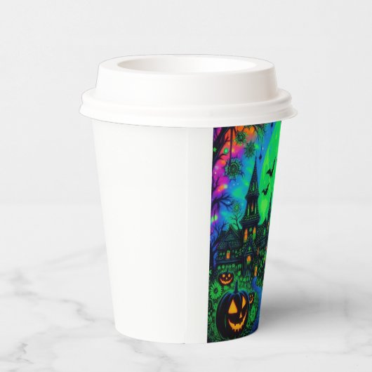 Warme koffiebeker papier bulk bestellingen papieren bekers (Rechts)