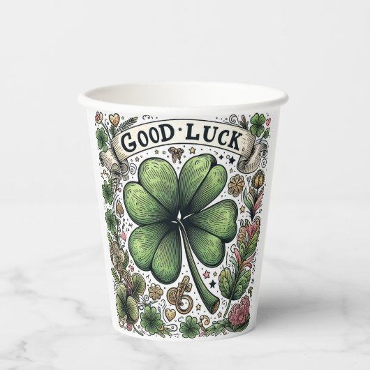 Warme koffiekopjes bulkorder papieren bekers (Voorkant)