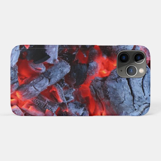 Warme kolen Case-Mate iPhone case (Achterkant (horizontaal))