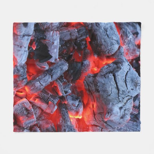 Warme kolen fleece deken (Voorkant (Horizontaal))