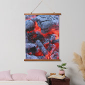 Warme kolen hangend wandkleed (Slaapkamer)