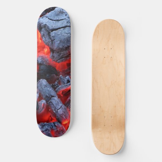 Warme kolen persoonlijk skateboard (Voorkant)
