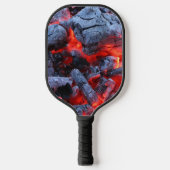 Warme kolen pickleball paddle (Voorkant)