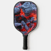 Warme kolen pickleball paddle (Achterkant)