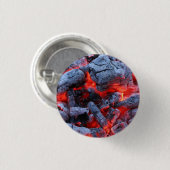 Warme kolen ronde button 3,2 cm (Voorkant /achterkant)