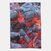 Warme kolen theedoek (Verticaal)