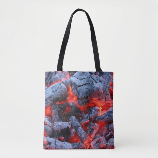 Warme kolen tote bag (Voorkant)