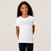 "Warme kop, warm hart, frisse start." T-shirt (Voorkant volledig)