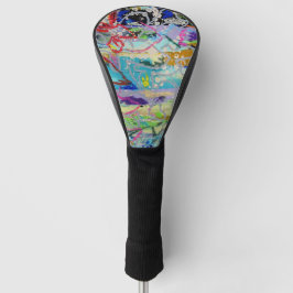 Warme lagen door Lydia's Art Sangria Golfheadcover