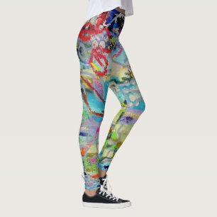 Warme lagen door Lydia's Art Sangria Leggings