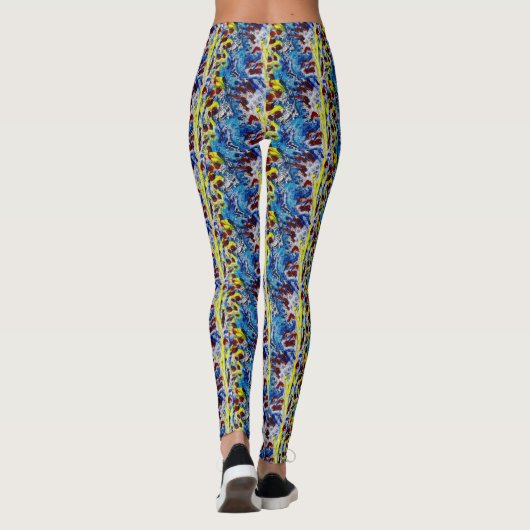 Warme leggings (Achterkant)