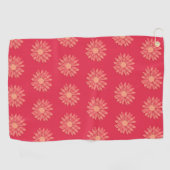 Warme Lente Madeliefje Golfhanddoek (Horizontaal)