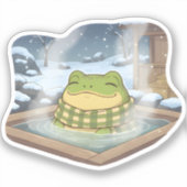 Warme Lente Rust Sticker (Voorkant)