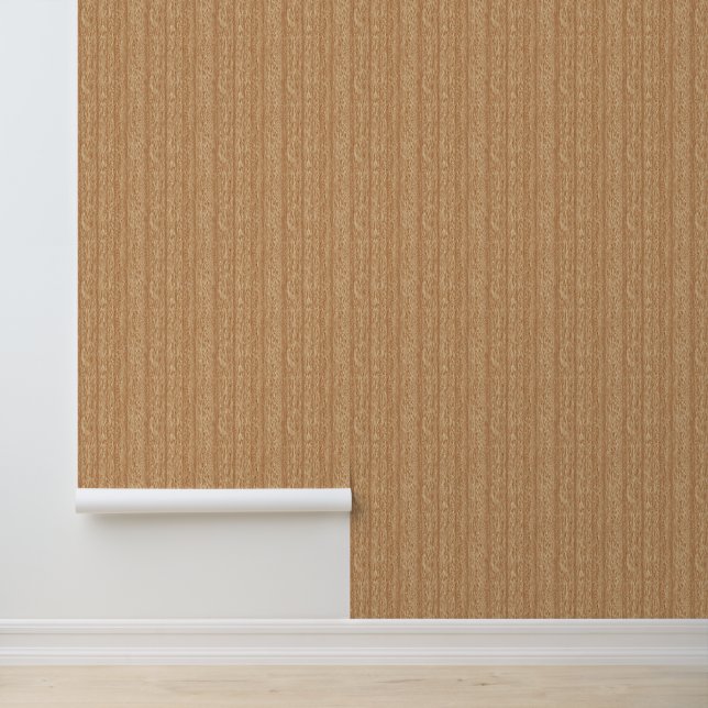 Warme lichte houtnerf textuur met natuurlijke stro behang (Applicatie)