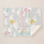 warme luchtballon babydeken sherpa deken (Voorkant (horizontaal))