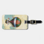 , warme luchtballon bagagelabel (Voorkant horizontaal)