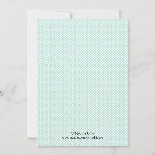 Warme luchtballon Birthday Kaart (Achterkant)