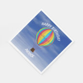 Warme luchtballon Birthday Servet (Hoek)
