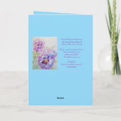 Warme luchtballon Waterverf jongens man Birthday C Kaart (Achterkant)