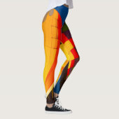 Warme luchtballonnen gloeien leggings (Rechts)