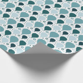 Warme luchtballonpatroon cadeaupapier (Hoek)