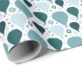 Warme luchtballonpatroon cadeaupapier (Rol Hoek)