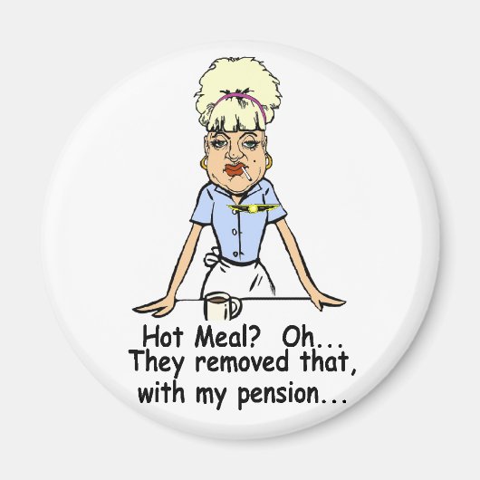 warme maaltijd magneet (Voorkant)