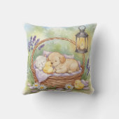 Warme mand, puppy, kitten, kuikens kussen (Achterkant)