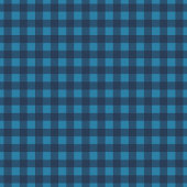 Warme Marine en Blue Plaid Deken voor Loungen