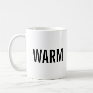 Warme minimalistische mok