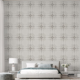Warme Neutrale Geluidsgolf Minimale Stijl Behang