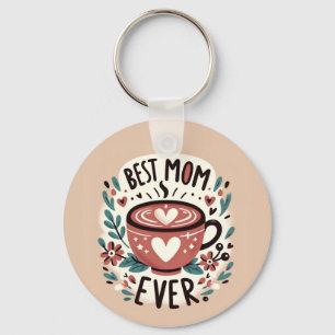 Warme omhelzing - beste mama ooit sleutelhanger