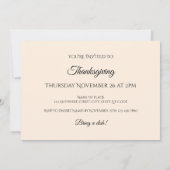 Warme Oogst Dankdag Kaart (Achterkant)