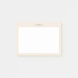 Warme perzik omrande takenlijst post-it® notes