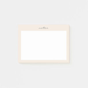 Warme perzik omrande takenlijst post-it® notes