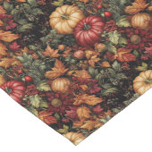 Warme Pompoenen & Bloemen Classic Herfst Look Deco Lange Tafelloper (Hoek)