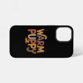warme puppy iPhone hoesje (Achterkant horizontaal)